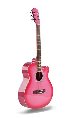 Højglans akustisk studenterguitar