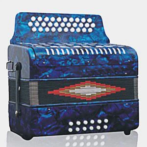 Harmonika med 31 knapper